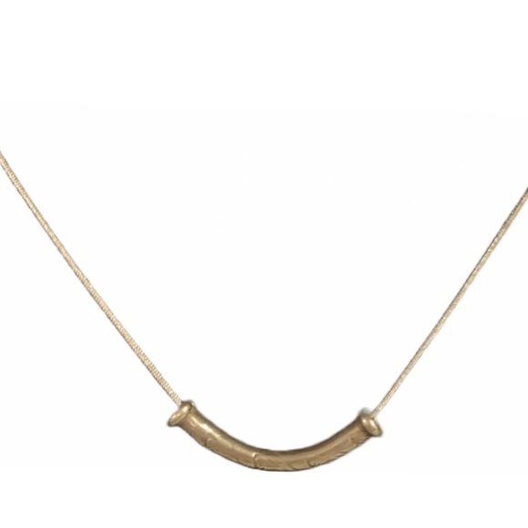 Jewel Design by Grace Jewelry - Indigenous Tribal Hand carved Tibetan tube necklace
